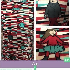 Size large LuLaRoe Gigi